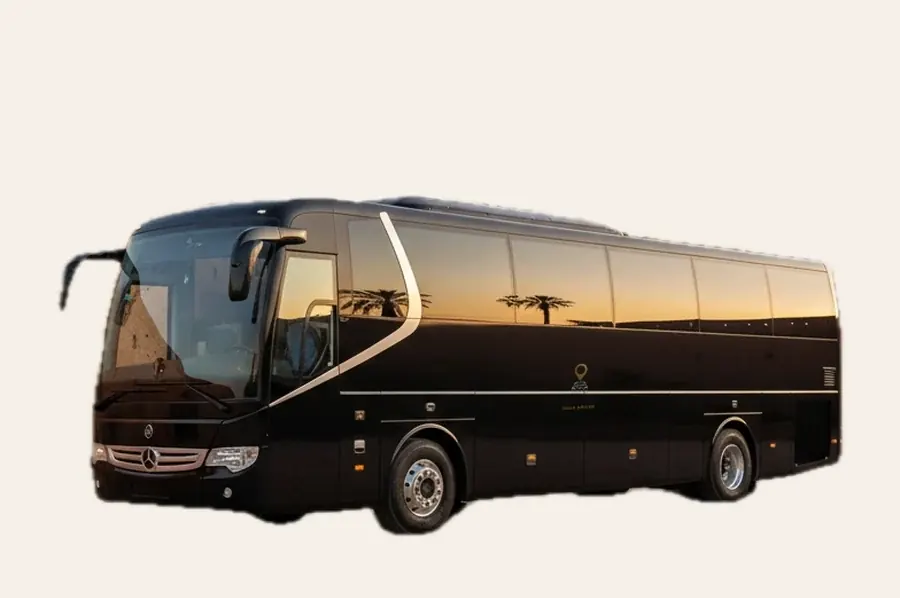 Autocar Mercedes-Benz de 38 plazas de la flota de Agencia Marruecos Tours